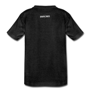 LAX USA Boom Kids' Premium T-Shirt - charcoal gray