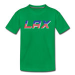 Load image into Gallery viewer, LAX USA Boom Kids&#39; Premium T-Shirt - kelly green
