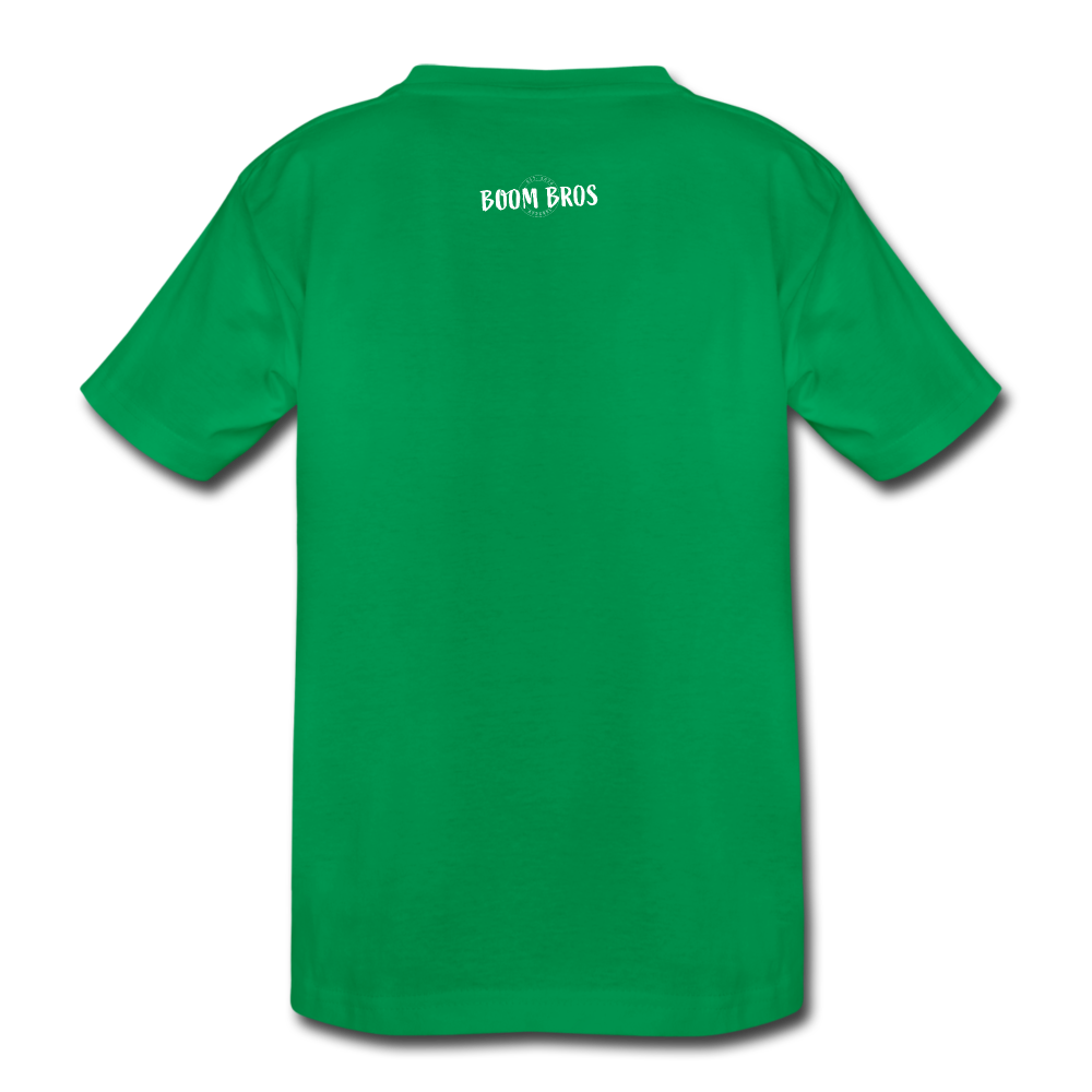 LAX USA Boom Kids' Premium T-Shirt - kelly green