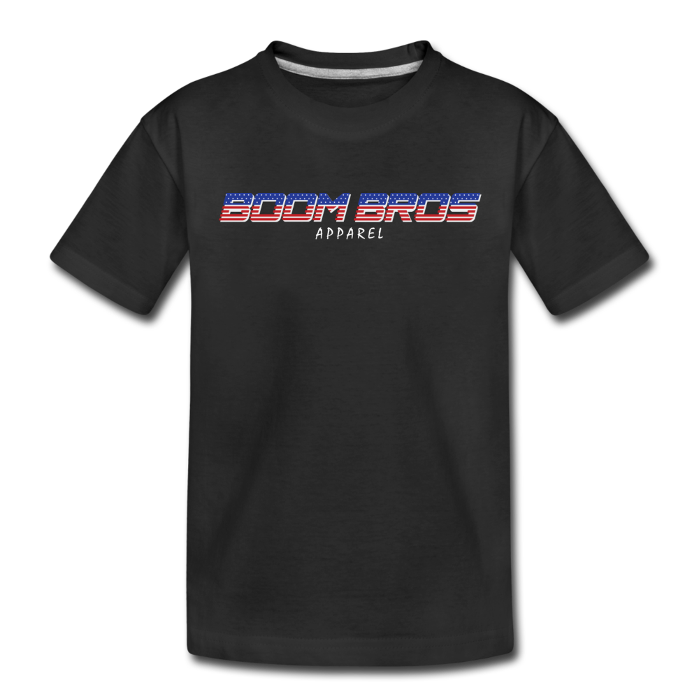 Boom USA Kids' Premium T-Shirt - black