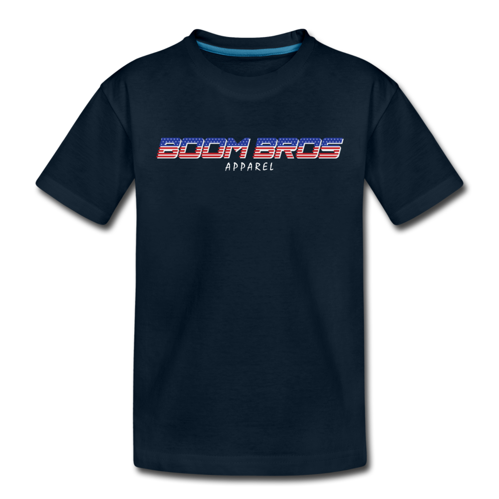 Boom USA Kids' Premium T-Shirt - deep navy