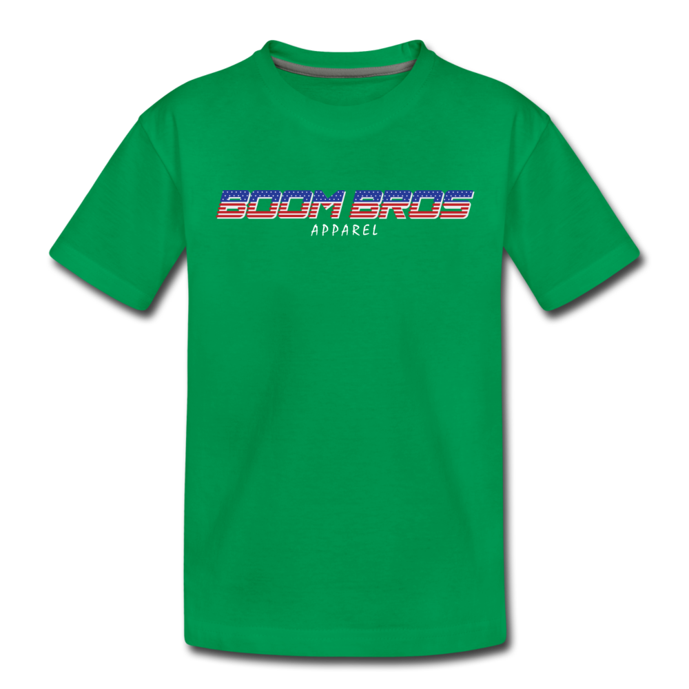 Boom USA Kids' Premium T-Shirt - kelly green