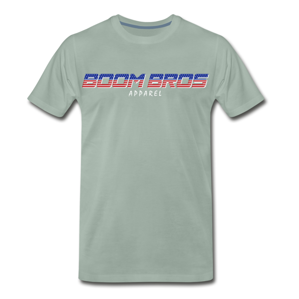 Boom USA Men's Premium T-Shirt - steel green