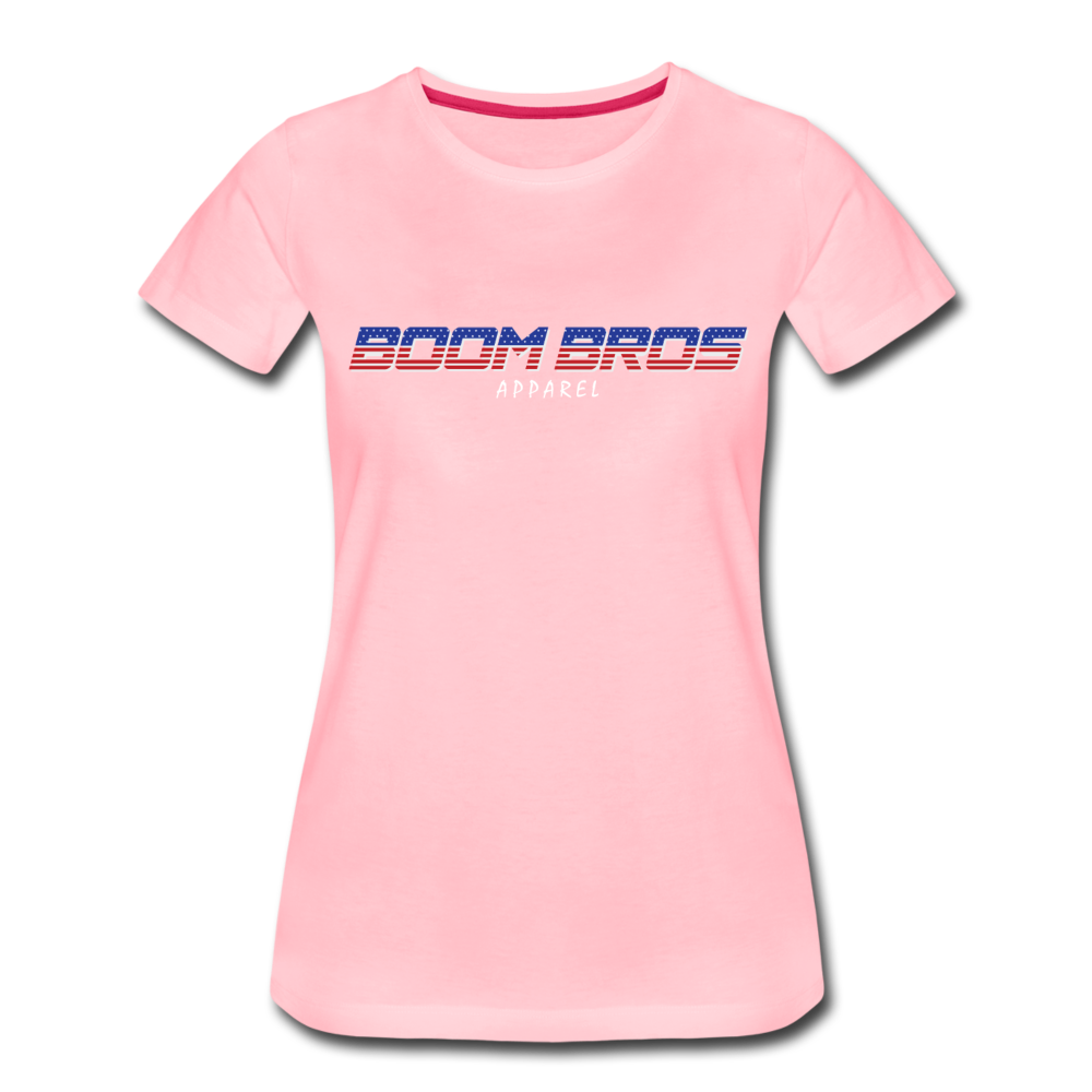 Boom USA Women’s Premium T-Shirt - pink