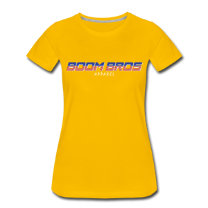 Boom USA Women’s Premium T-Shirt - sun yellow