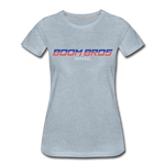 Load image into Gallery viewer, Boom USA Women’s Premium T-Shirt - heather ice blue
