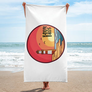 Boom Bros Circle Beach Logo Ultimate Beach Towel