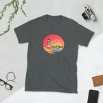 Load image into Gallery viewer, Beach Light House Boom Bros Short-Sleeve  T-Shirt
