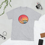 Load image into Gallery viewer, Beach Light House Boom Bros Short-Sleeve  T-Shirt
