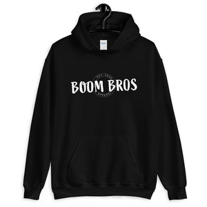 Boom Bros White Logo Hoodie