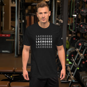 Lacrosse Logo Fade Boom Bros T-shirt