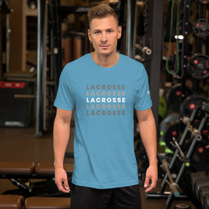 Lacrosse Logo Fade Boom Bros T-shirt