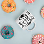 Load image into Gallery viewer, I&#39;m not swearing I&#39;m using workout words. Coffee/Tea Mug
