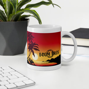 Boom Bros Beach Logo Coffee/Tea Mug