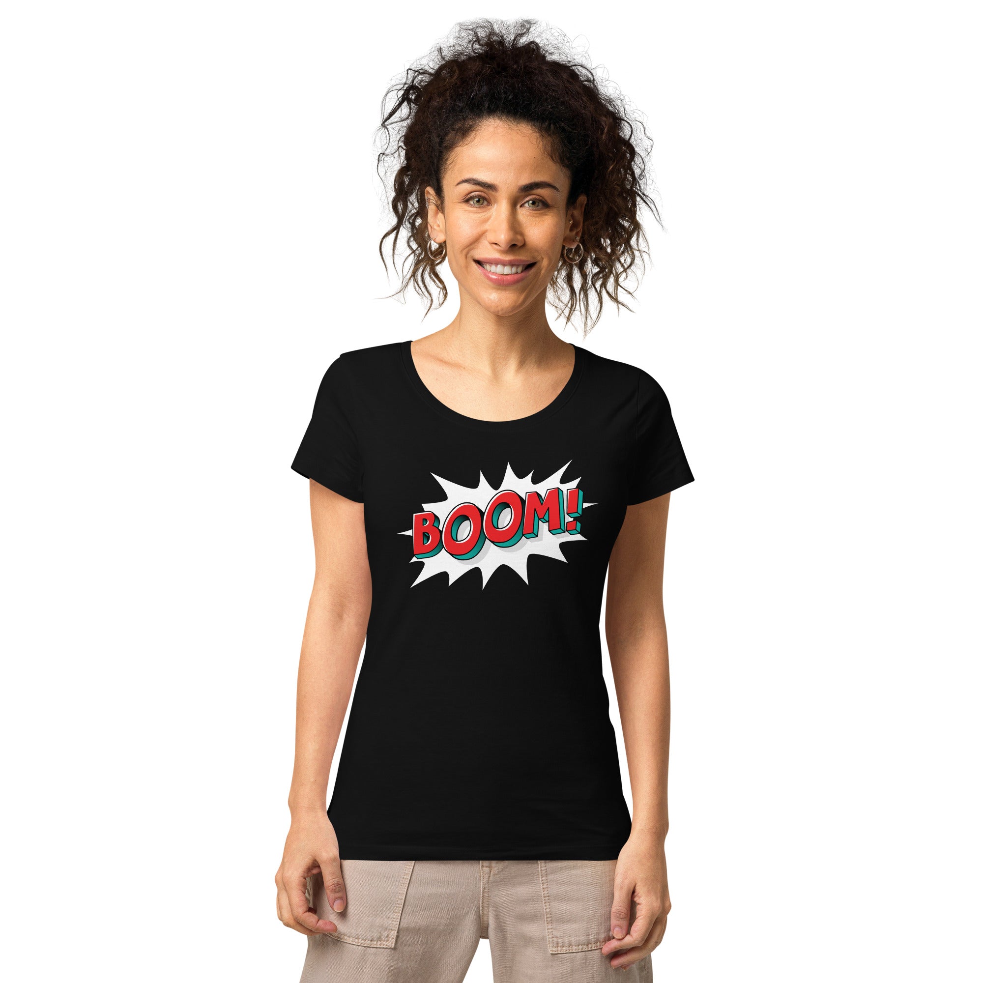 BOOM! Awesomeness Women’s organic t-shirt