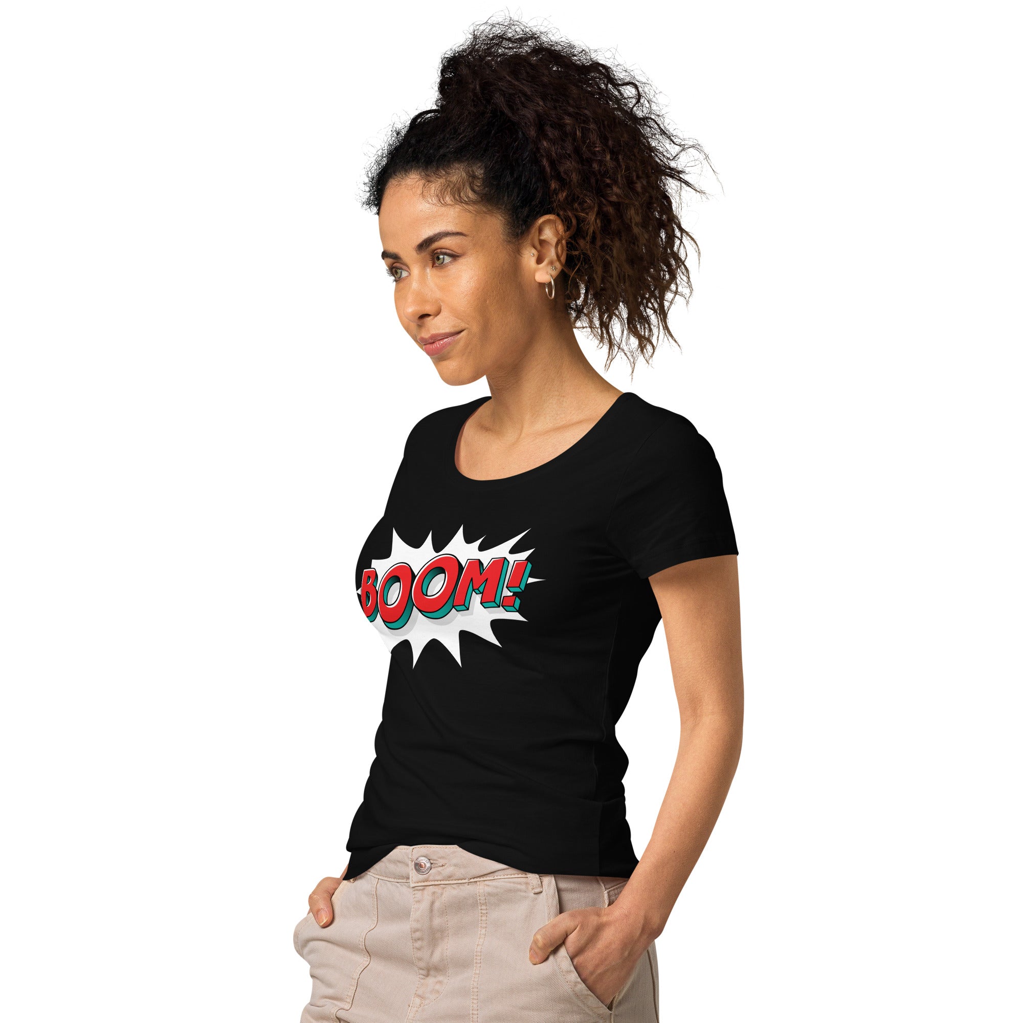 BOOM! Awesomeness Women’s organic t-shirt