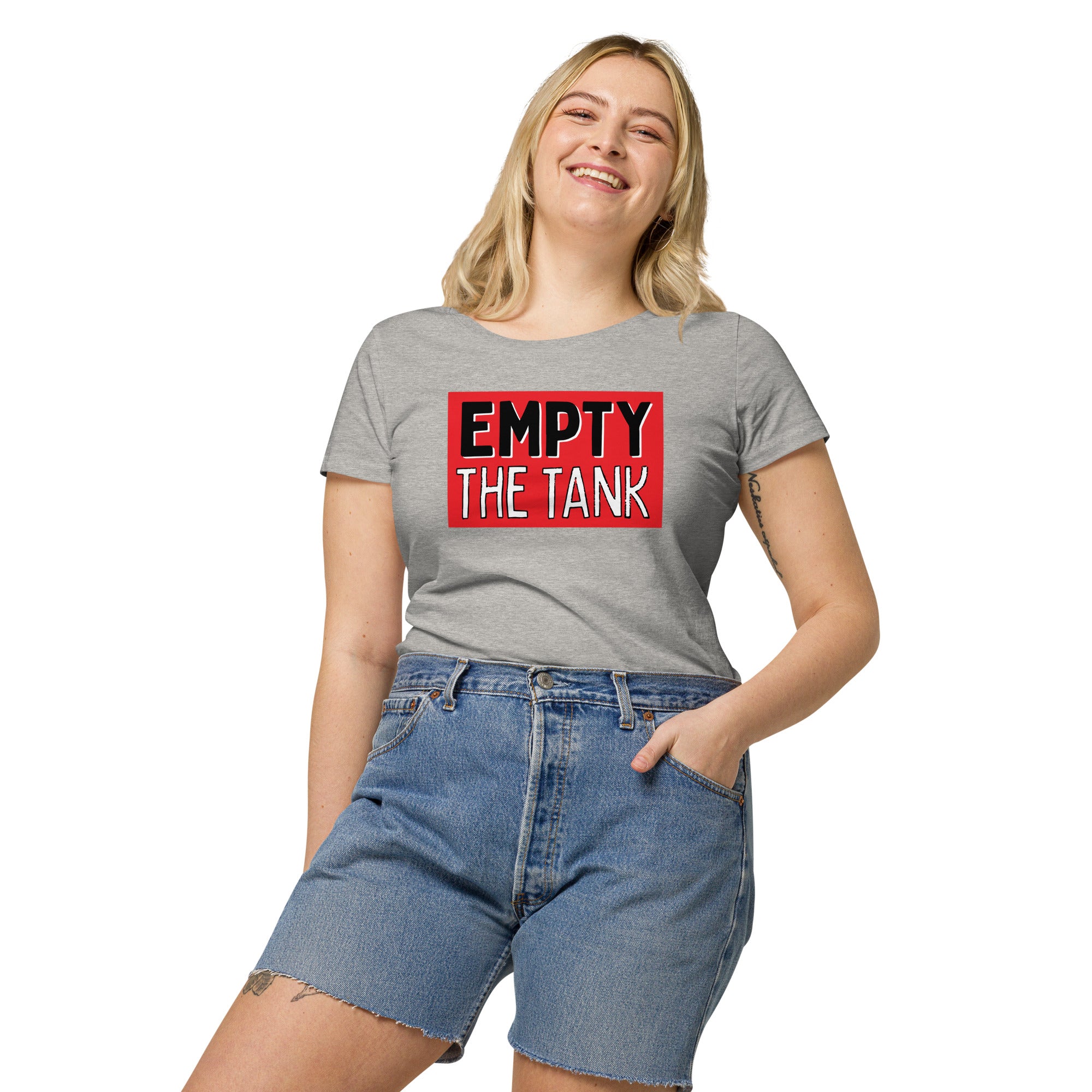 EMPTY THE TANK Boom Bros Women’s organic t-shirt
