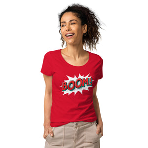 BOOM! Awesomeness Women’s organic t-shirt