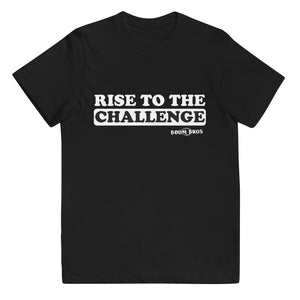 Rise to the Challenge Youth motivational t-shirt
